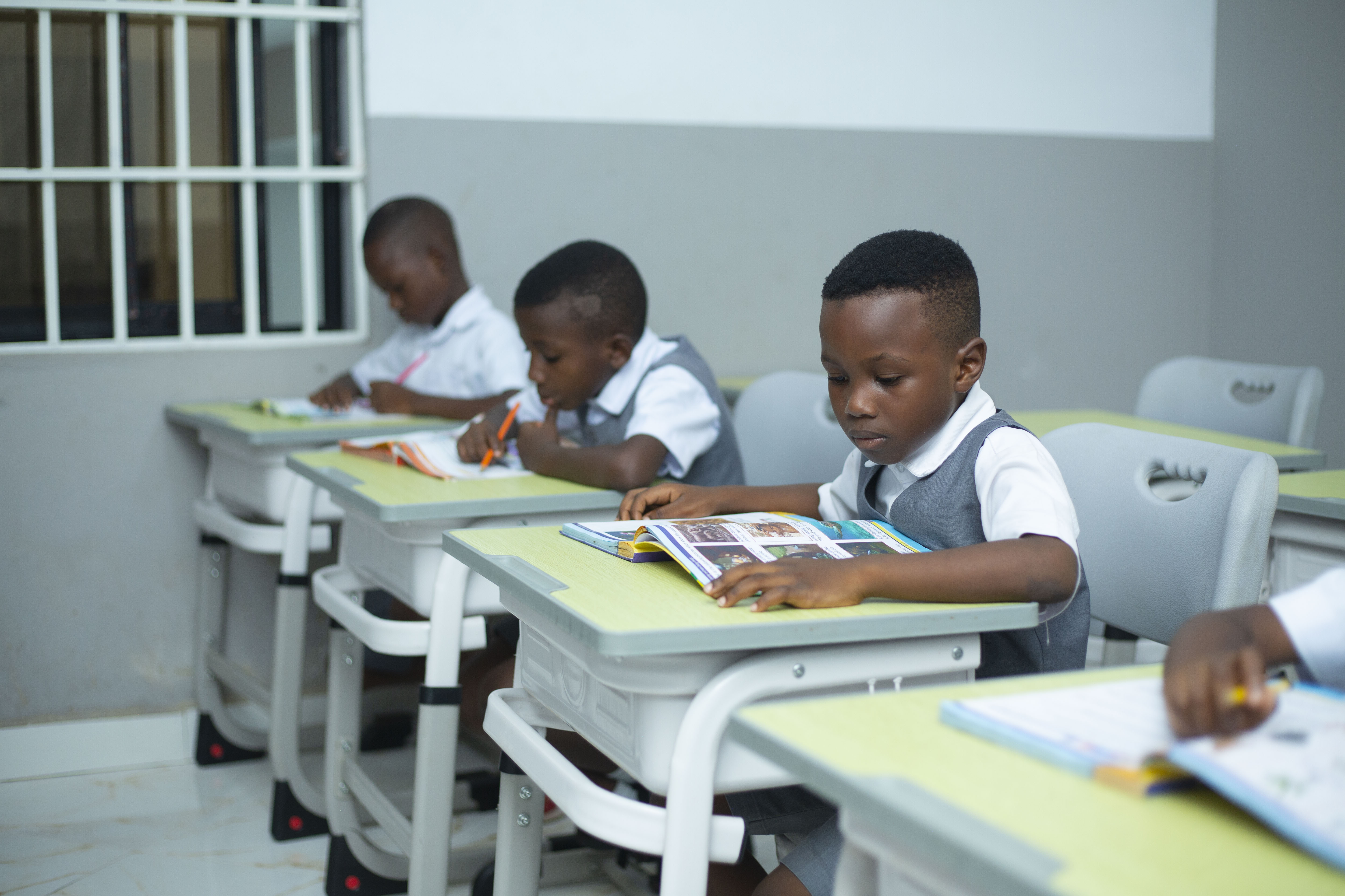 Monarch Students learning time.